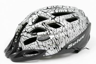 selev helm zenith zilver /zwart maat m