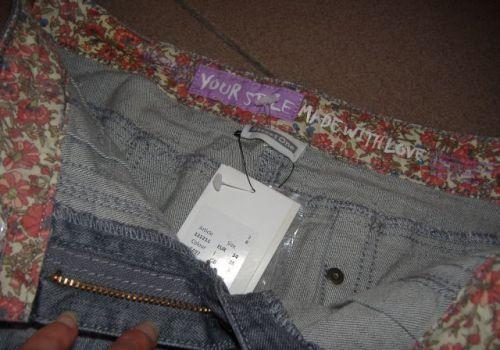 Mooi washed-look jeansrokje STREEt ONE NIEUW