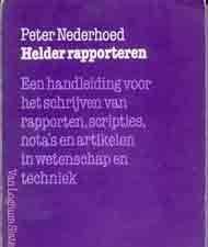 Helder rapporteren van Peter Nederhoed
