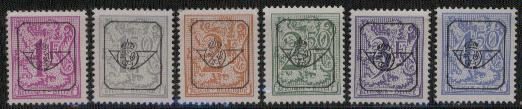 Belgie preos nrs:V800/05 postfris