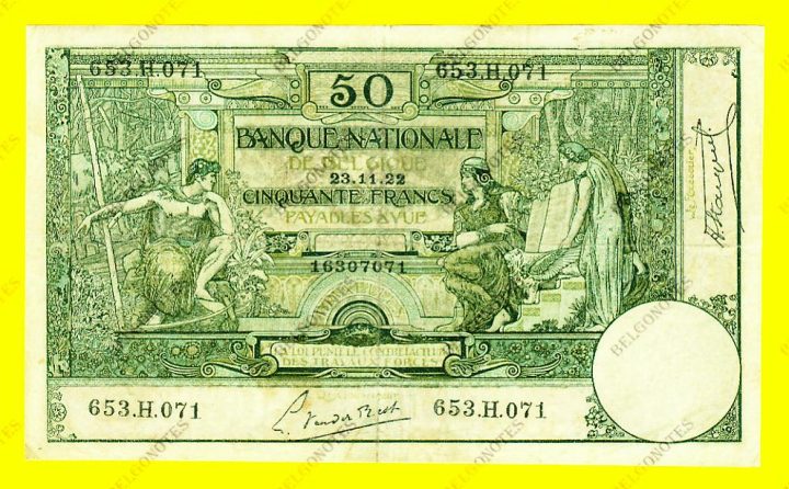 50 Francs Type Montald 1922*Lot 1902617071