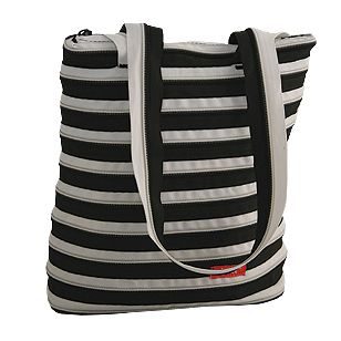 Zipit Tango Handtas Zwart + Wit