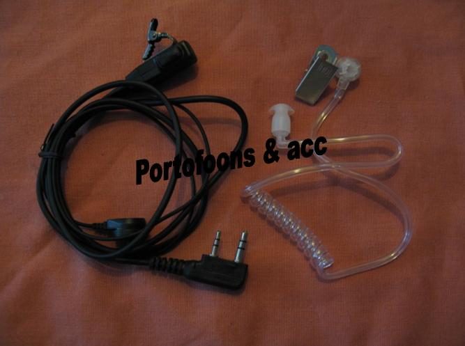 Security oortje Kenwood TK3201 TK3101 TK-3301 Headset 