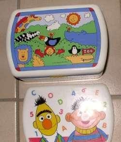 Sesamstraat brooddoos + ander passend deksel