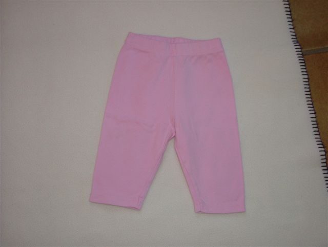 roze legging, maat 80