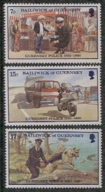 Geurnsey yvertnrs: 201/03  postfris