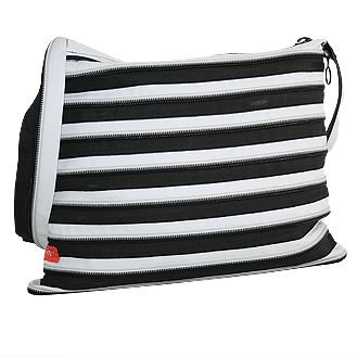 Zipit Le Gym Handtas Zwart + Wit