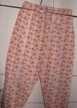 Lichtrose bedrukte legging (4 jaar)