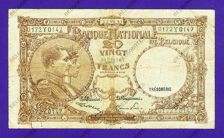 20 Francs Type '1919' *1947*Lot 1902610147