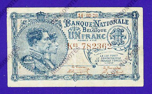 1 Franc Type Nat. reeks 1920*Lot 1902612362