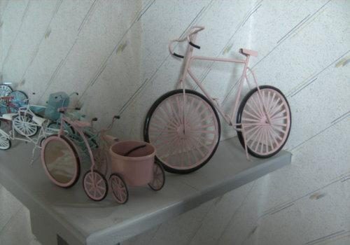 collectie miniatuurfietsen