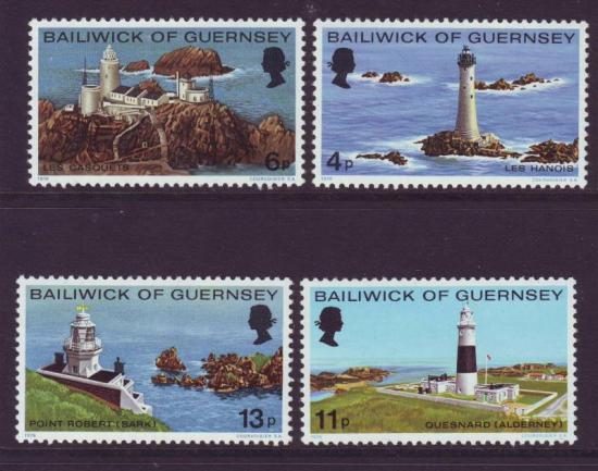 Guernsey postfris nrs. 124/27 