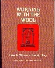 Working with the wool, Noel Bennett and Tiana