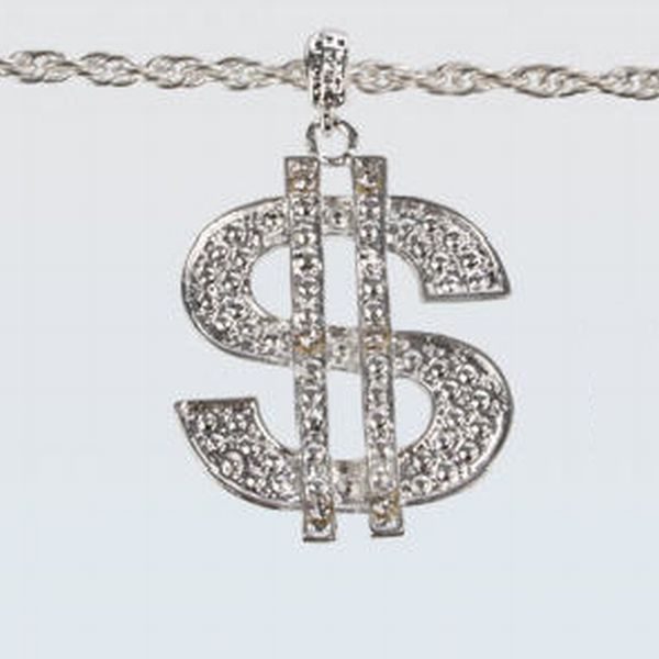 Bling Bling Halsketting dollar