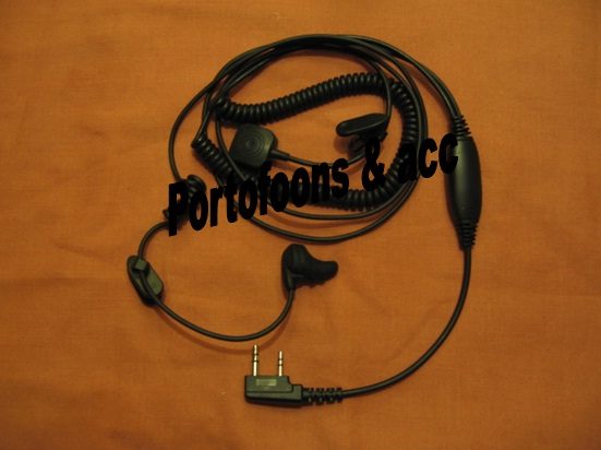 Nieuw!! In-ear oortje voor Motorola GP300 CP040 Xtnid XTN446 