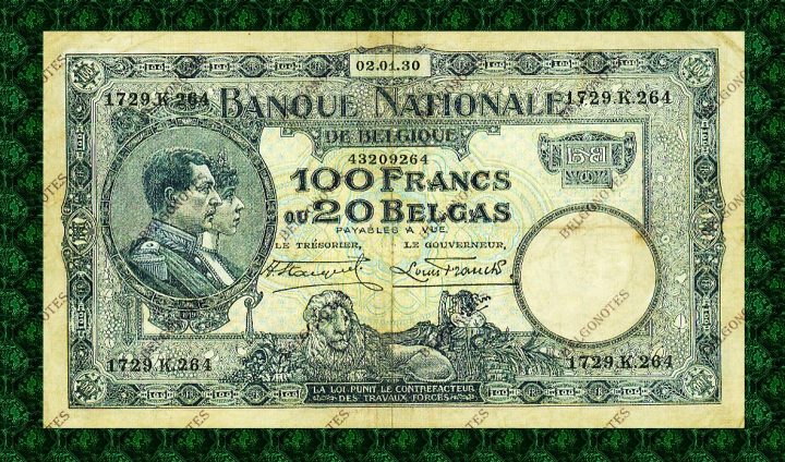 100 Francs Type Nat. reeks 1930*Lot 1902619264
