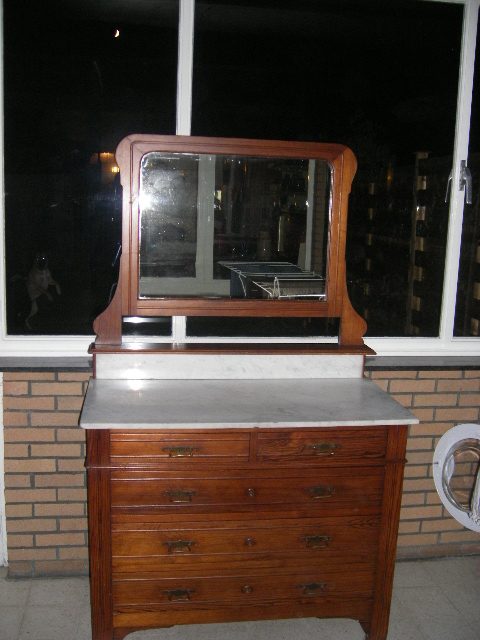 antiek lavabo meubel
