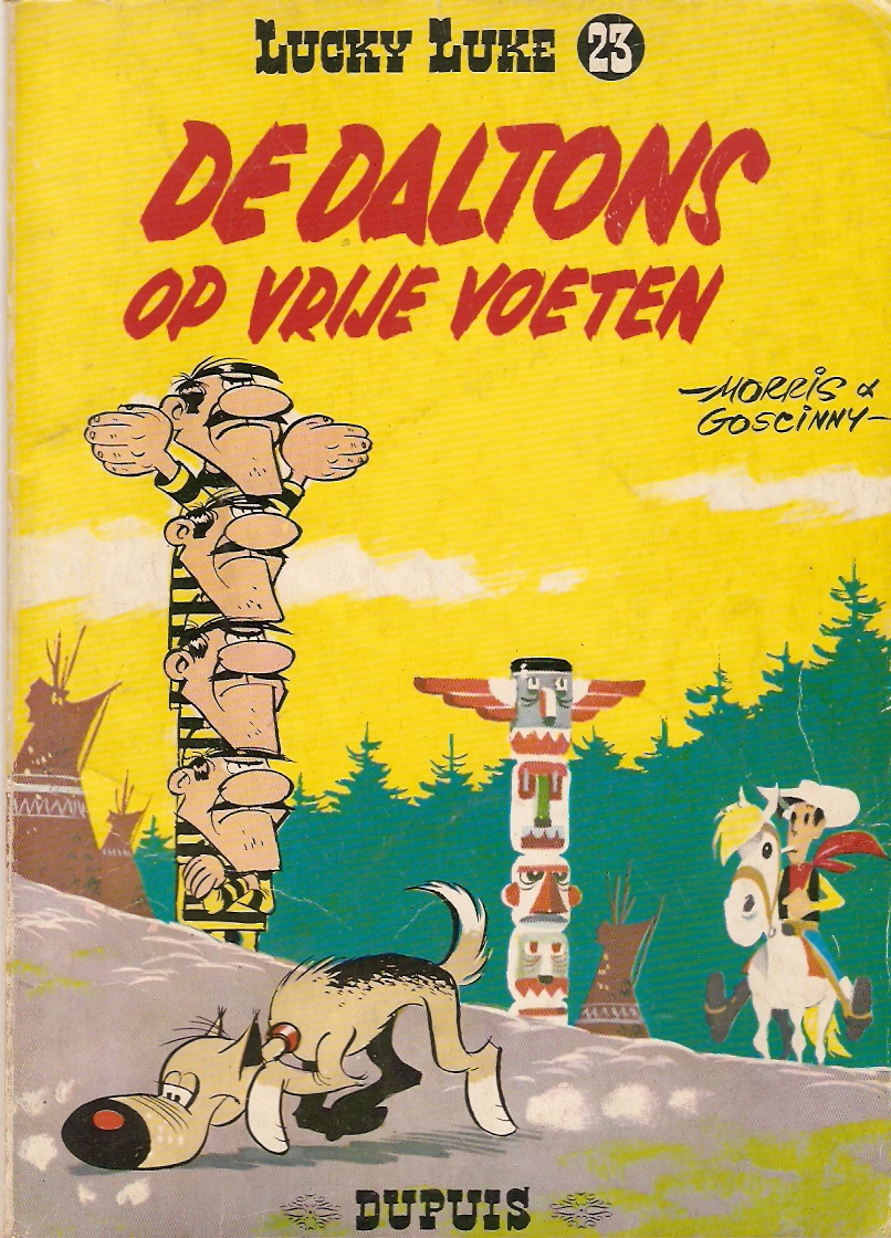Lucky Luke - De Daltons op vrije voeten