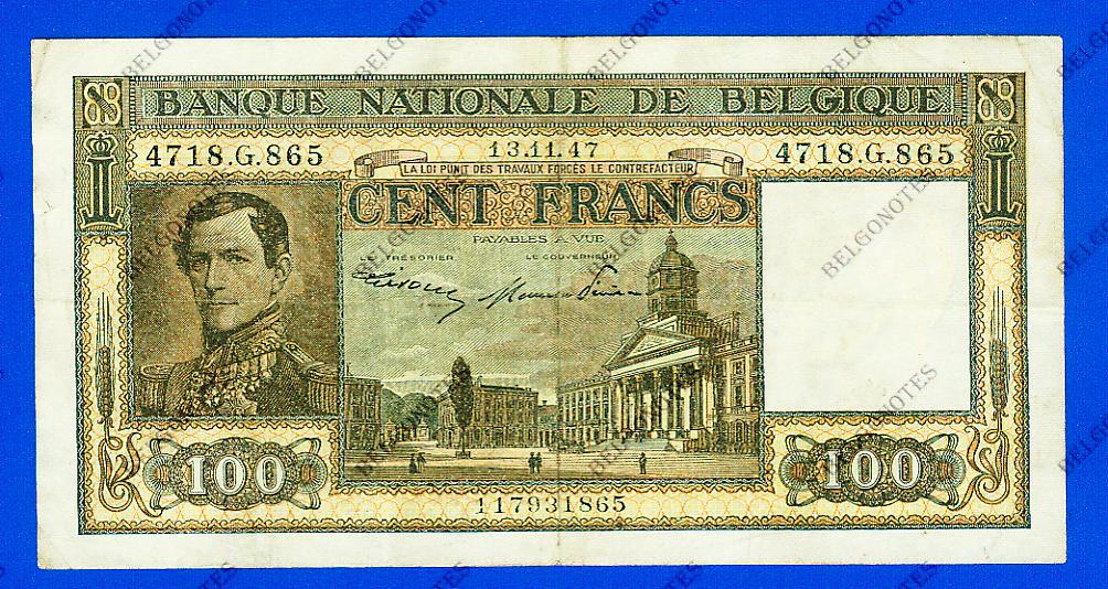 100 Francs Type Dynastie*1947*Lot 1902611865