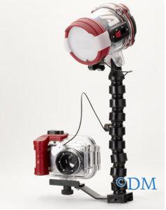 Onderwatercamera IC12 + ISS2000 + diffusor + optische kabel