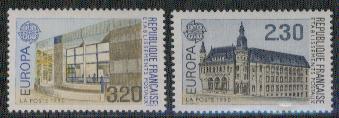 Frankrijk nrs:2642/43 postfris