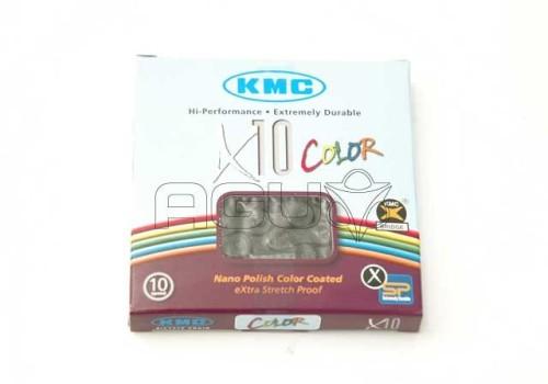KMC X10L KETTING ZWART