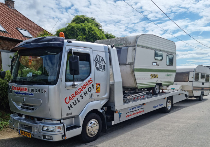 Afvoer van uw oude Caravan Wij Halen gratis op 