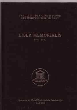 Liber memorialis 1930-1980 RUG gent geneeskunde