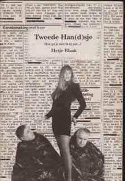 Tweede Han(d)sje, Metje Blaak