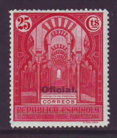Spanje dienstzegel LP nr. 3 