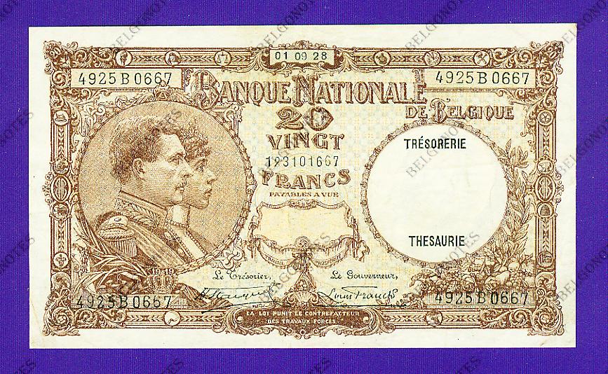 20 Francs Type '1919' *1928*Lot 1902610667
