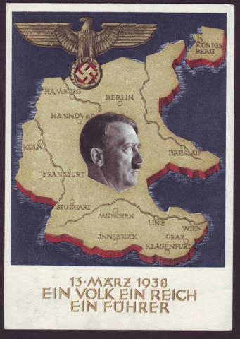 Propagandakaart 1 Duitse Rijk