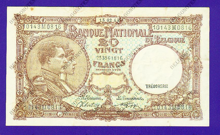 20 Francs Type '1919' *1943*Lot 1902610816