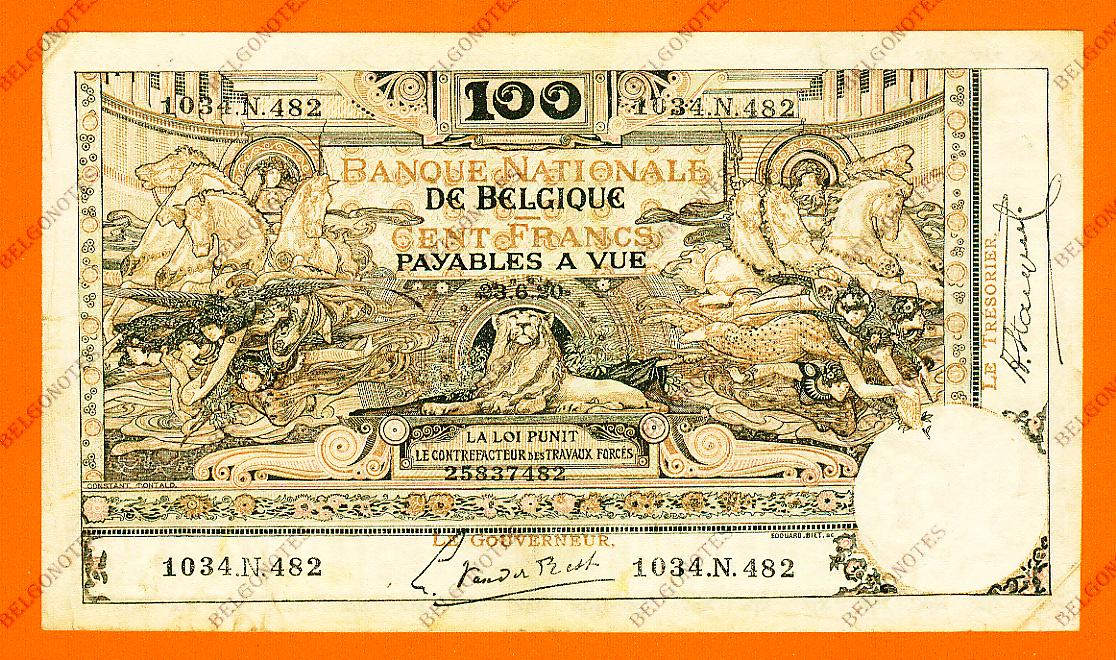 100 Francs Type Montald*23-06-1920*Lot 1902617482