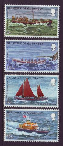 Guernsey postfris nrs. 84/87 