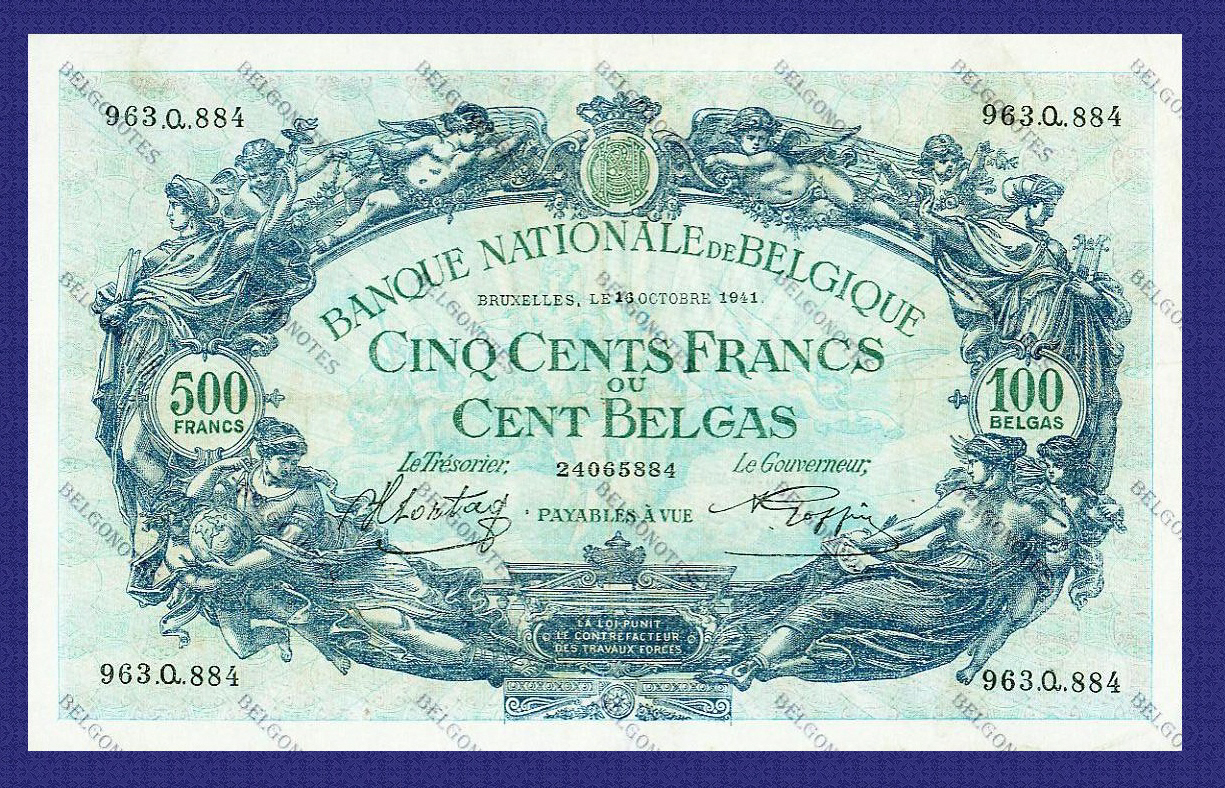 500 Francs Type '1887' **1941** Lot 1902615884