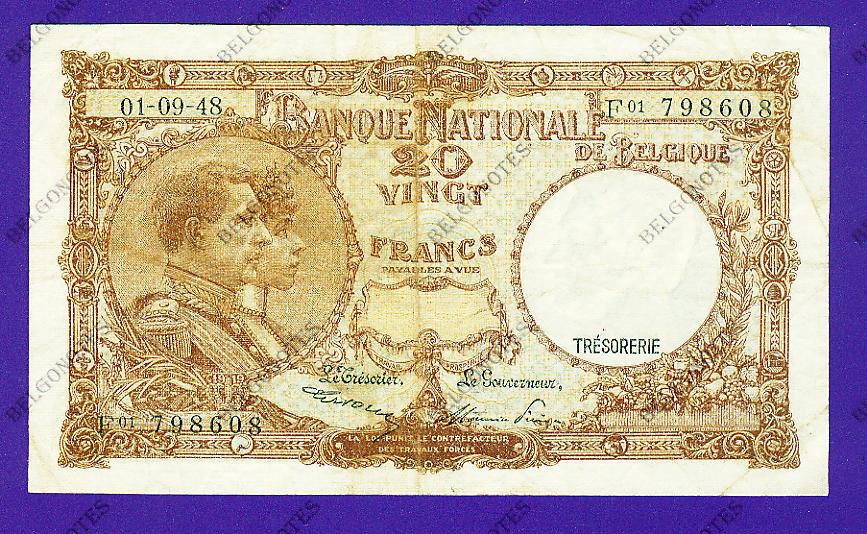 20 Francs Type '1919' *1948*Lot 1902618608