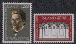 Ysland yvertnrs: 575/76 postfris