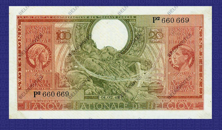 100 Francs Type Londen*1943* Lot 1902610669