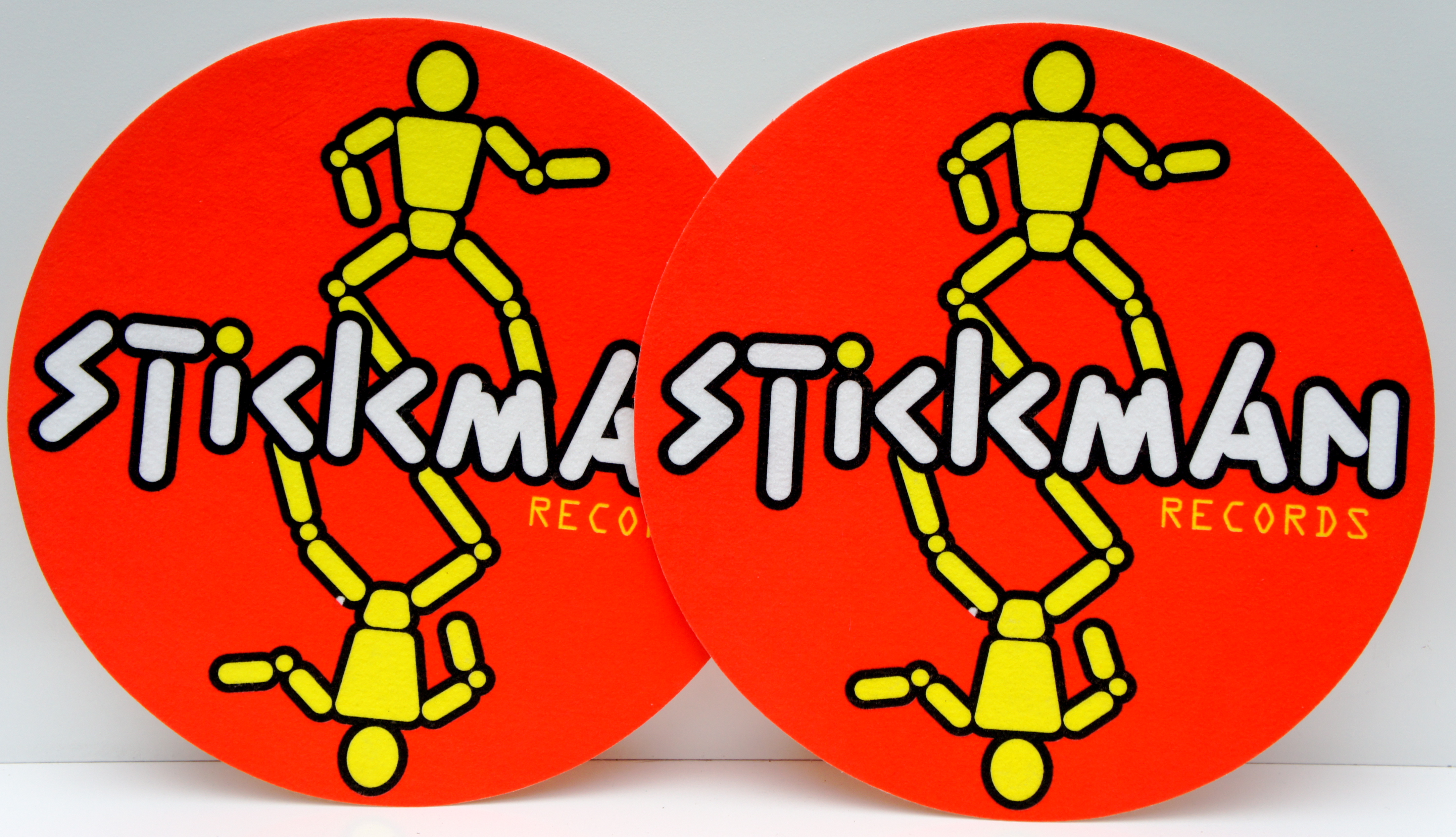 Dj Slipmats Stickman Records (Nieuw uit oude stock) 