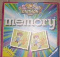 Digimon Memory spel