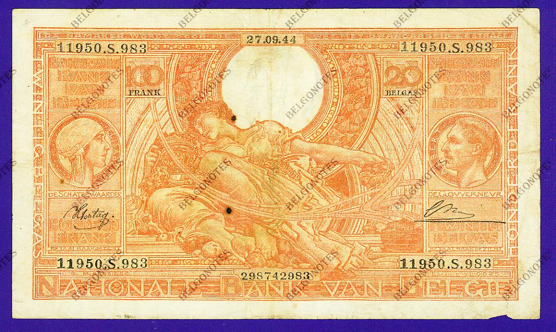 100 Francs Type Vloors oranje**NL-FR**Lot 1902612983