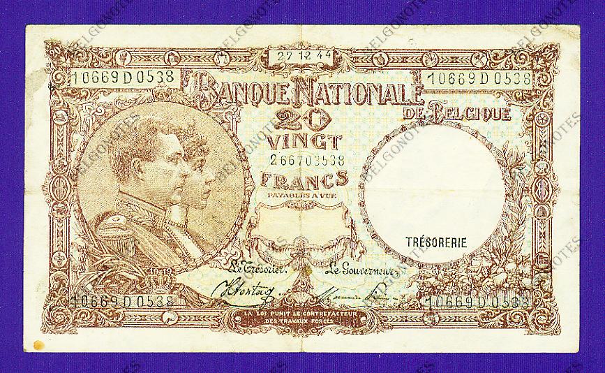 20 Francs Type '1919' *1944*Lot 1902610538