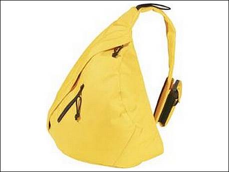 Schoudertas Triangle City Bag - Geel