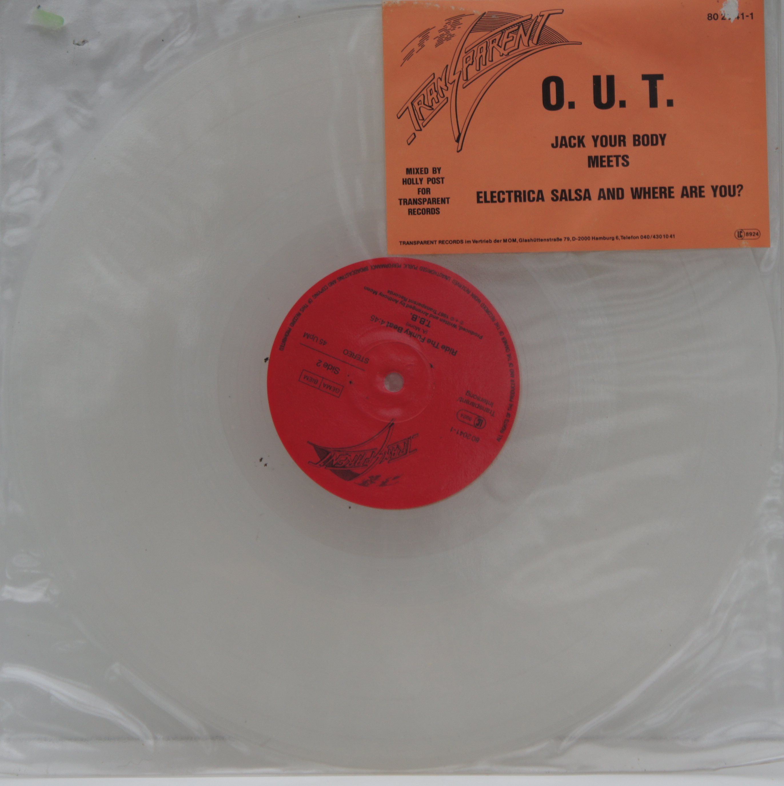 O.U.T. / T.B.B. - Jack Your Body Meets Electrica Salsa And W 