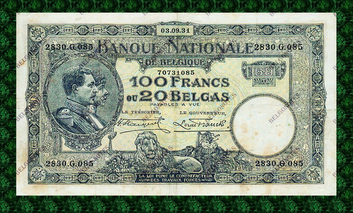 100 Francs Type Nat. reeks 1931*Lot 1902611085
