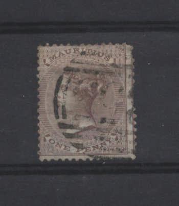 Mauritius gestempeld1 