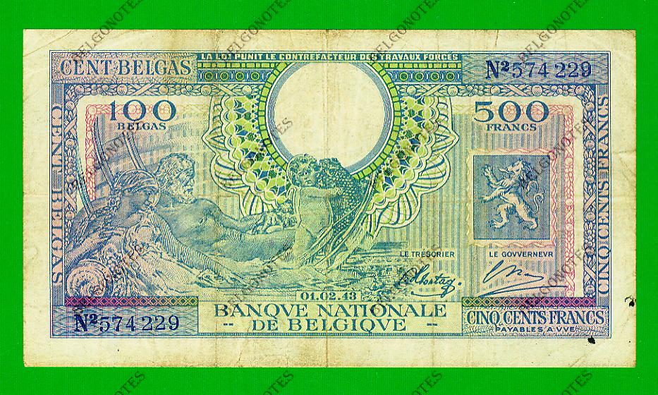 500 Francs Type Londen 1943*Lot 1902614229