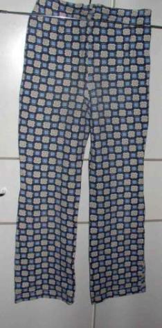 Legging met bloemetjestekening (maat 110/116)