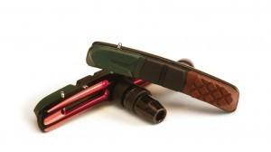 XLC V-BRAKE REMBLOKSET(4STUKS) HOUDER ROOD